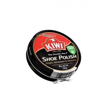 KIWI WAX SHOE POLISH BLACK